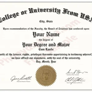 USA College and University Diploma State Designs Select A State Design
