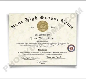 Fake High School Diploma, Midwest Design