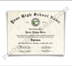 Fake High School Diploma, Northeast Design