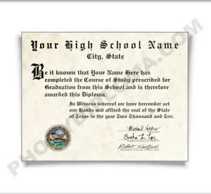 Fake High School Diploma, Southwest Design