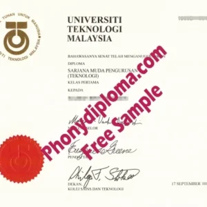 Fake Diploma from Malaysia University