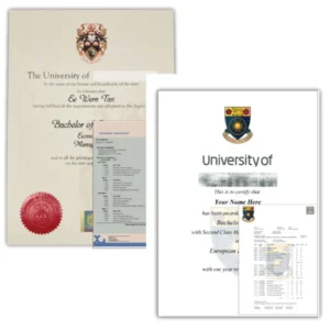 Diploma and Transcripts from your Scan