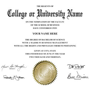 College Diploma 3