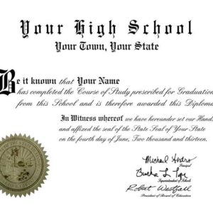 Home School Diploma 3