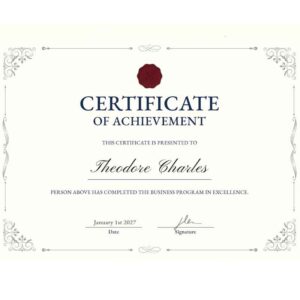 Certificate Template