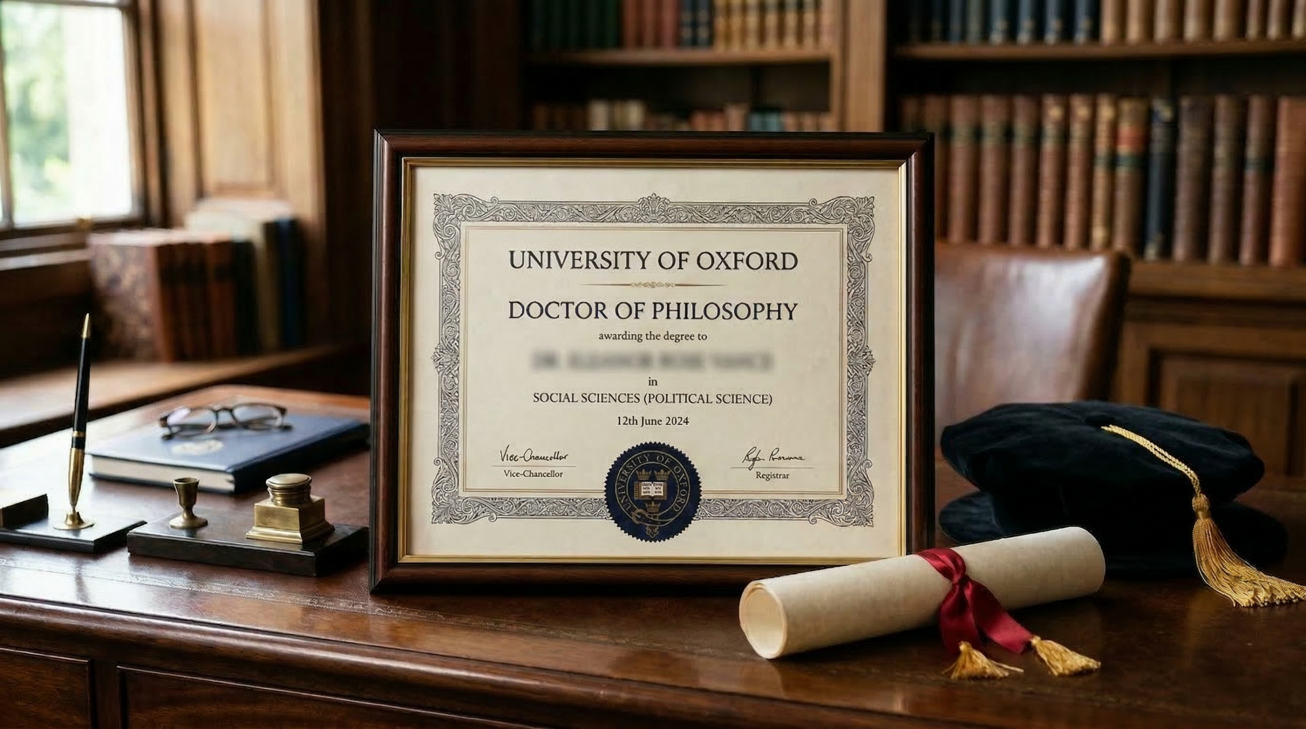 PhD Diploma: Meaning, History & Custom Novelty Replicas